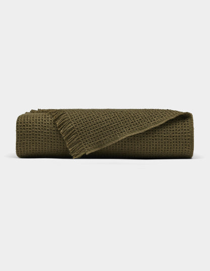 Cozy Earth Alpaca Waffle Throw
