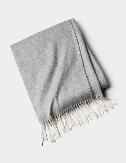 Cozy Earth Bamboo Herringbone Tassel Throw