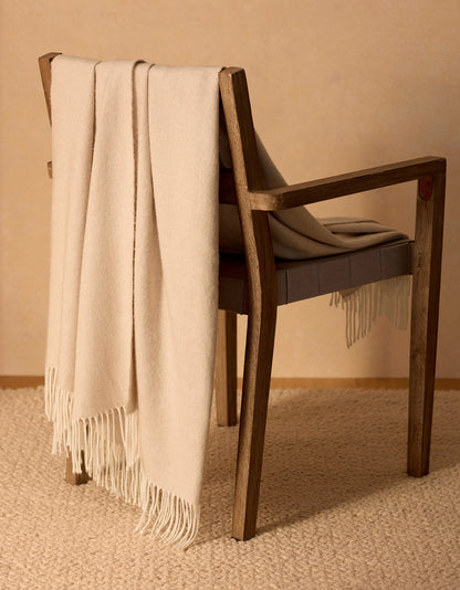 Cozy Earth Bamboo Herringbone Tassel Throw