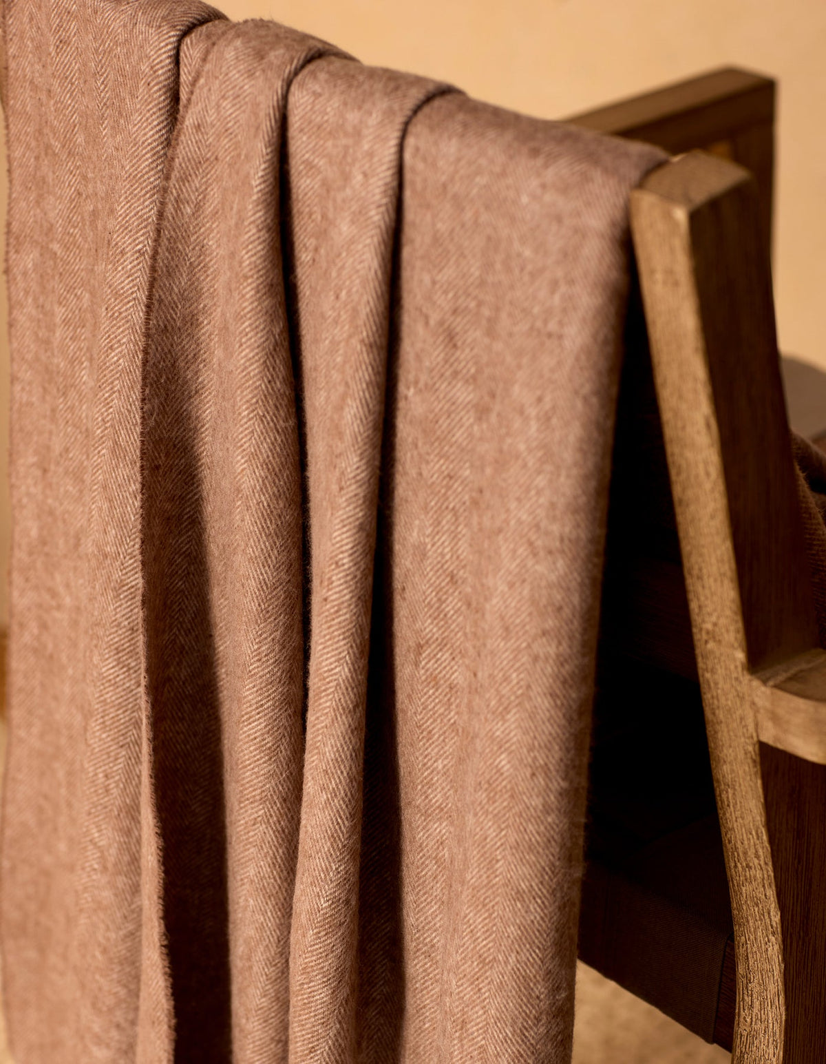 Cozy Earth Bamboo Herringbone Tassel Throw