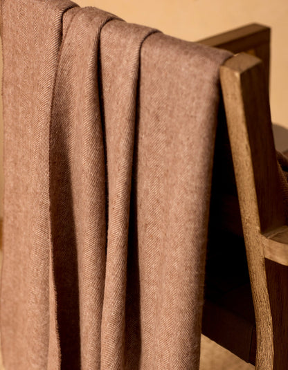 Cozy Earth Bamboo Herringbone Tassel Throw