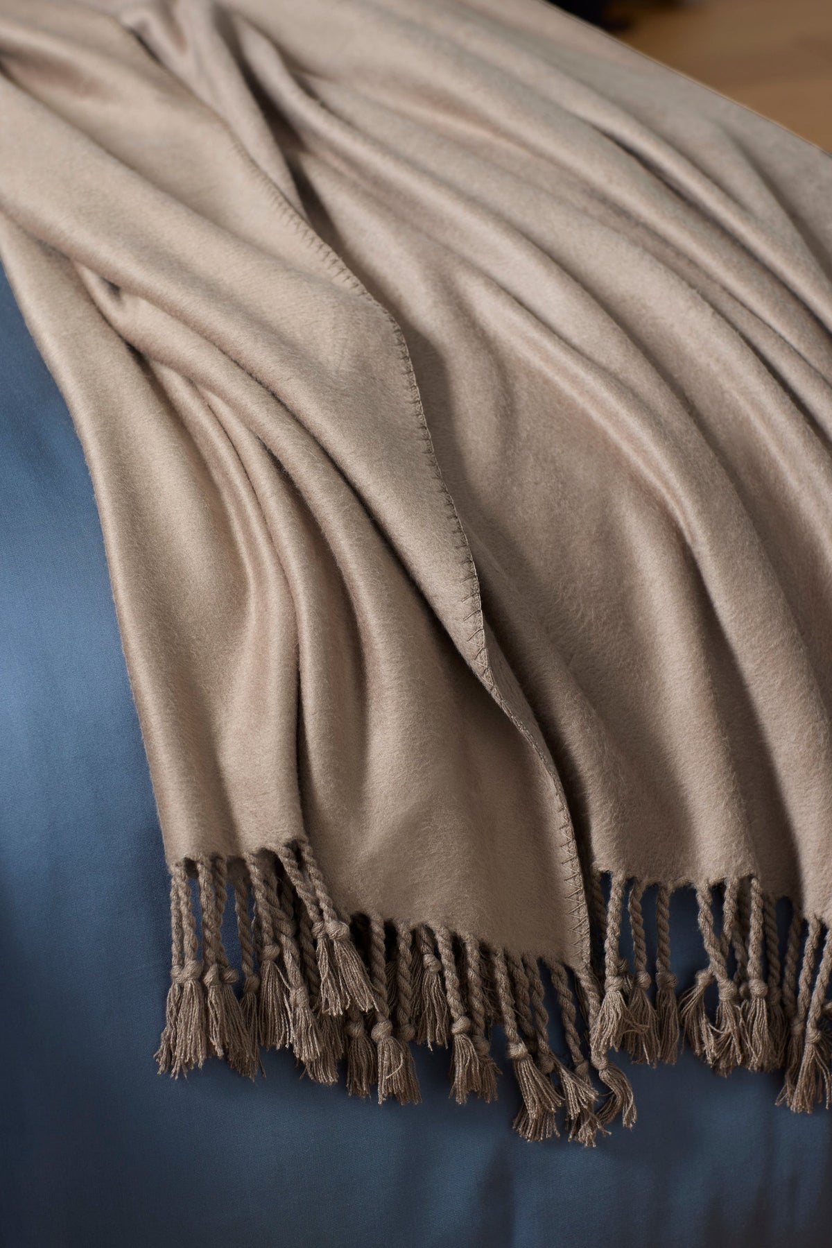 Cozy Earth Bamboo Tassel Throw