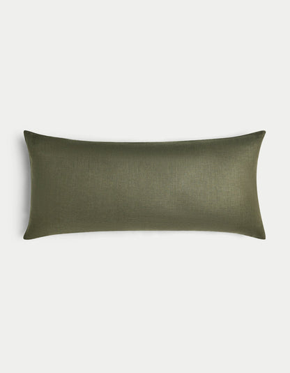 Cozy Earth Linen Throw Pillow