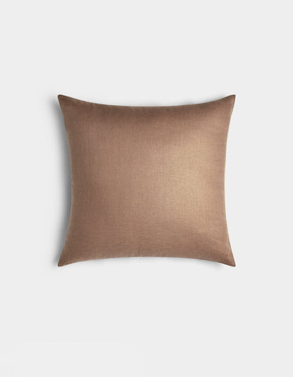Cozy Earth Linen Throw Pillow