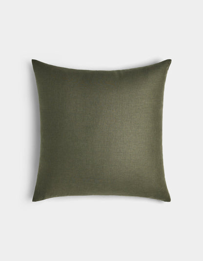 Cozy Earth Linen Throw Pillow