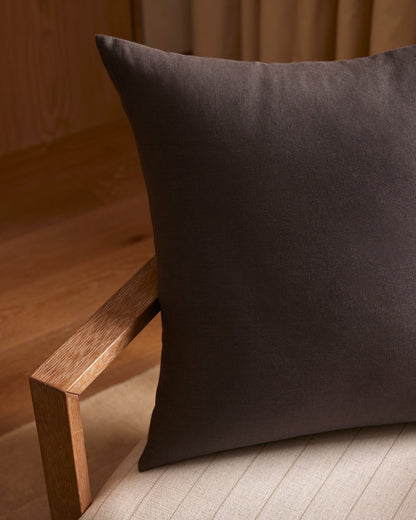Cozy Earth Linen Throw Pillow