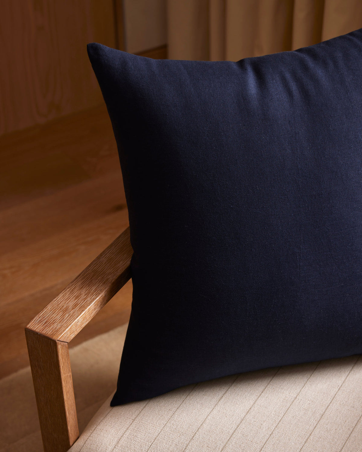 Cozy Earth Linen Throw Pillow