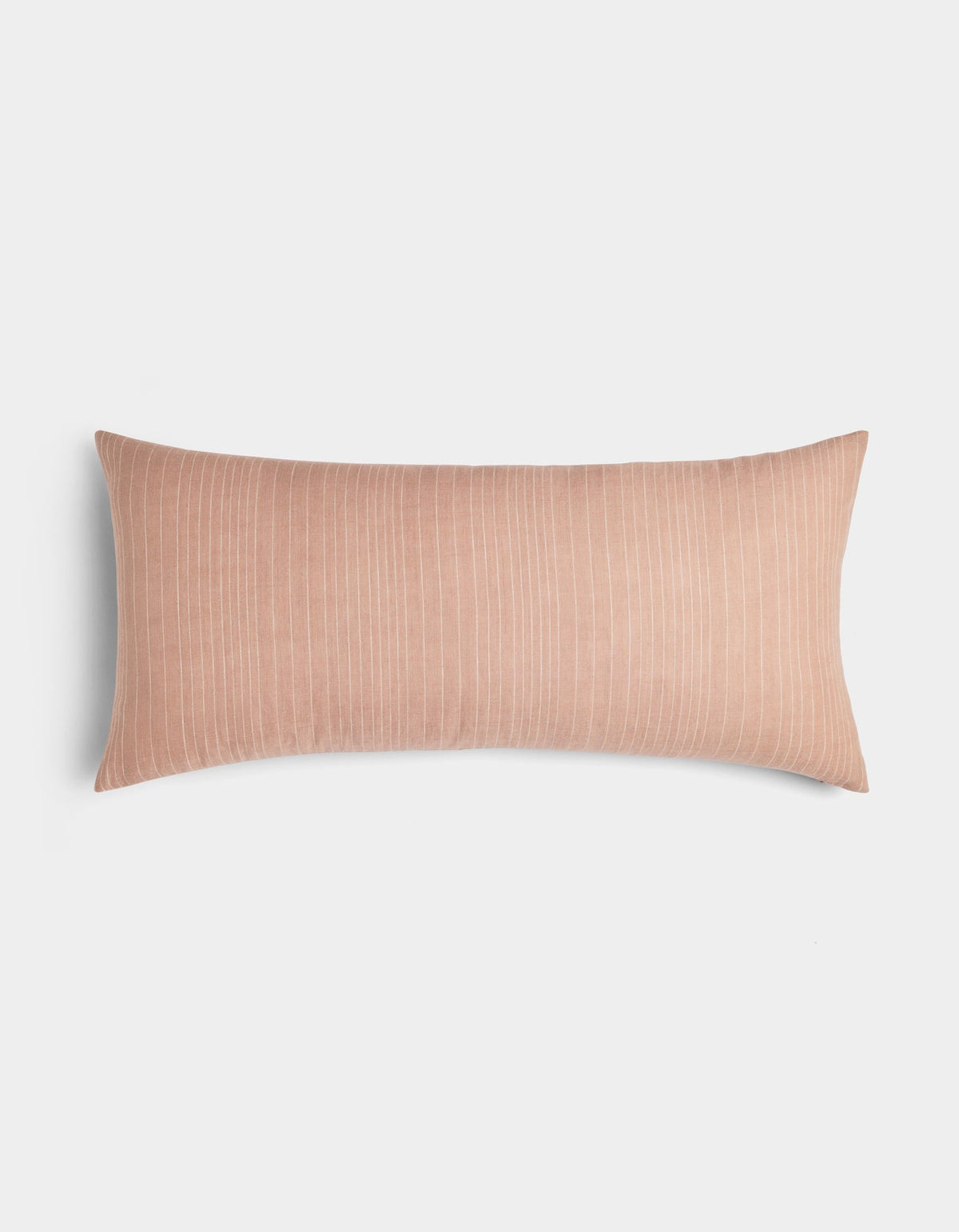 Cozy Earth Striped Linen Throw Pillow