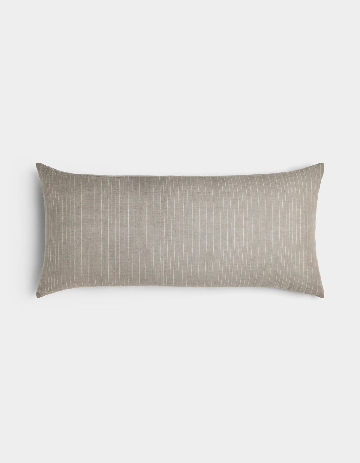 Cozy Earth Striped Linen Throw Pillow