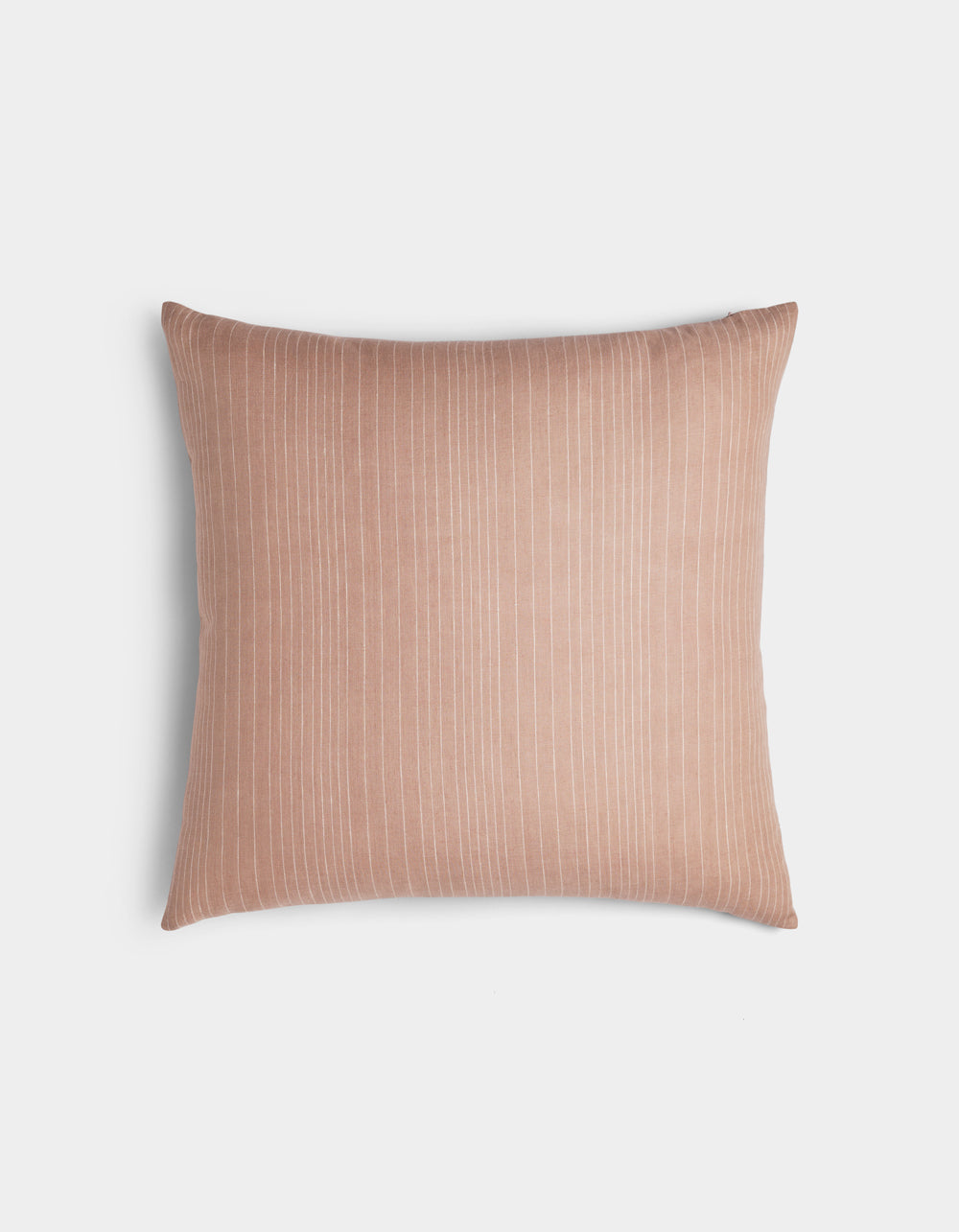 Cozy Earth Striped Linen Throw Pillow