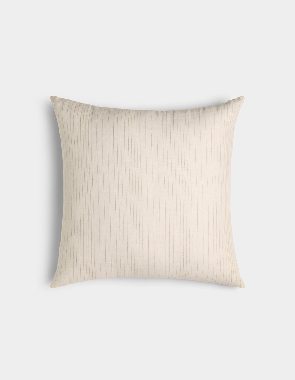 Cozy Earth Striped Linen Throw Pillow