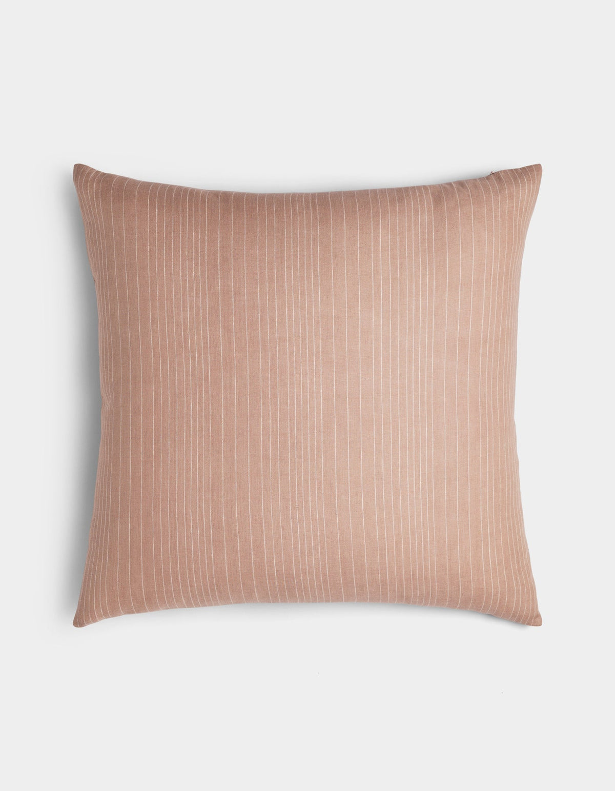 Cozy Earth Striped Linen Throw Pillow