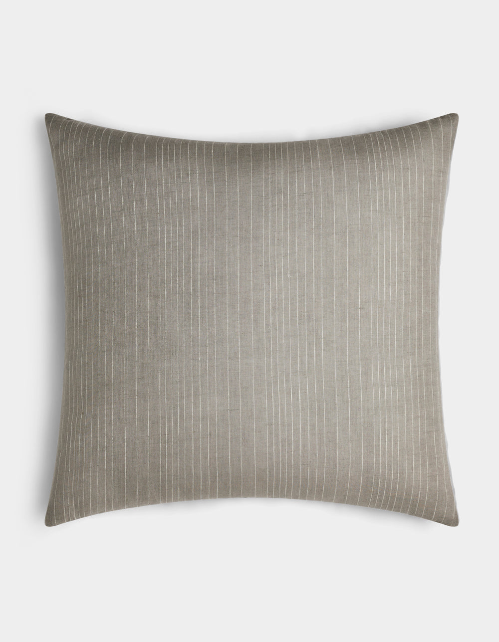 Cozy Earth Striped Linen Throw Pillow