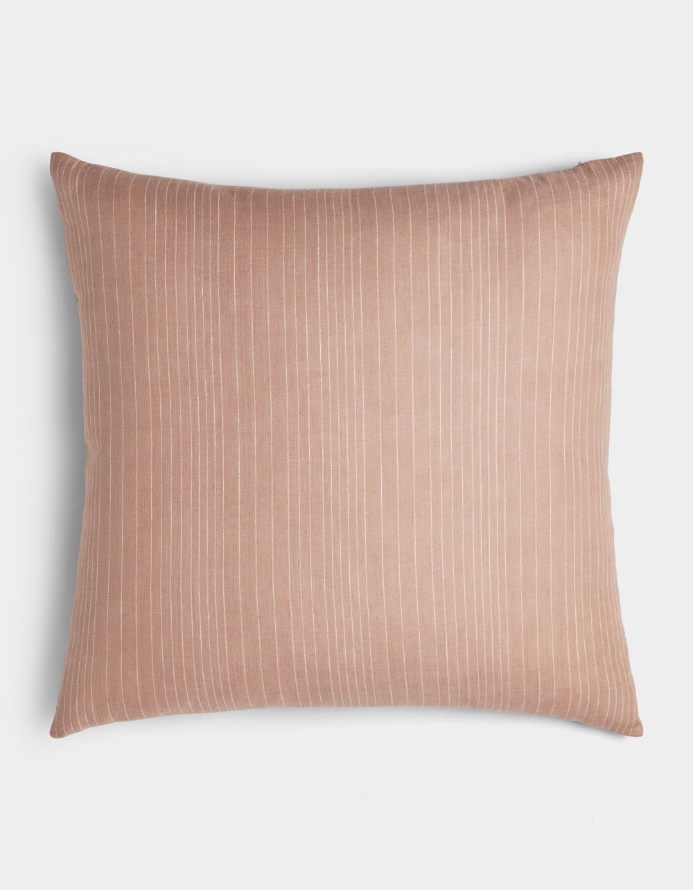 Cozy Earth Striped Linen Throw Pillow