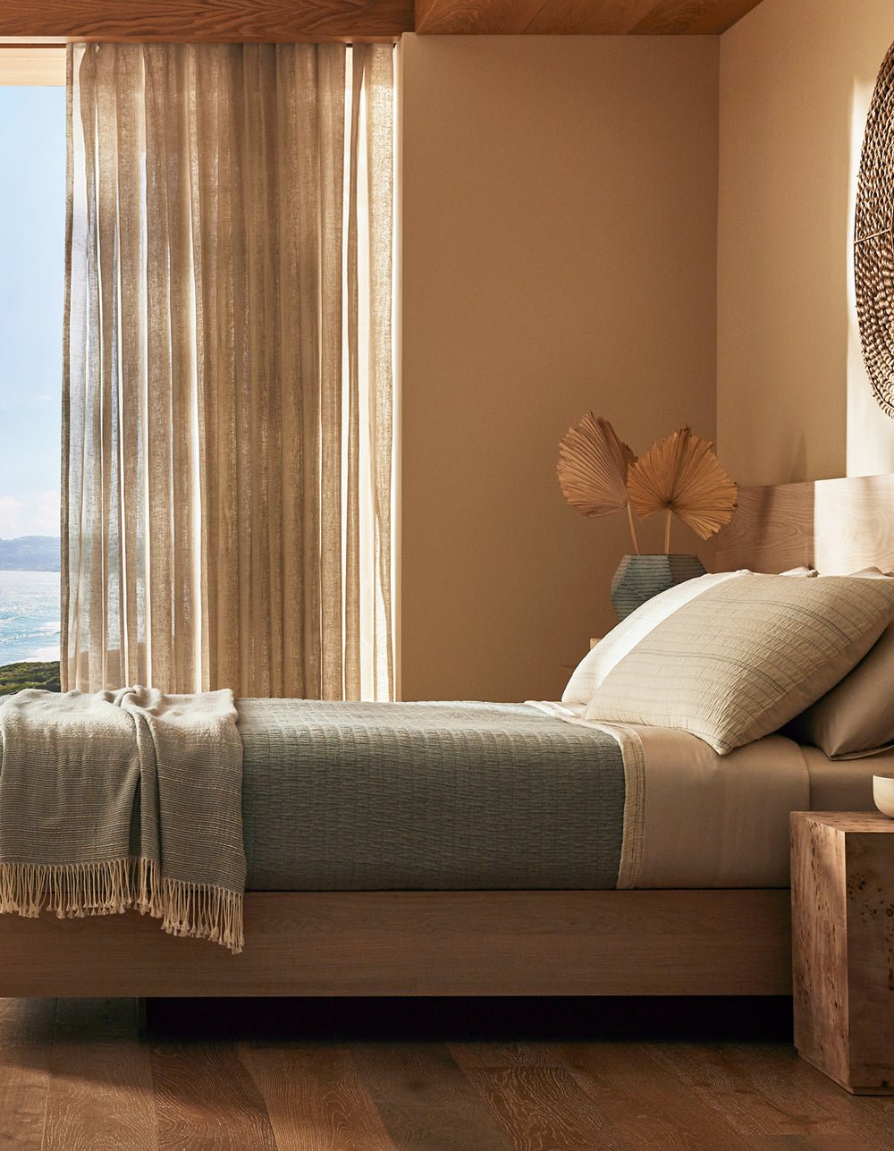 Cozy Earth Baja Matelasse Coverlet