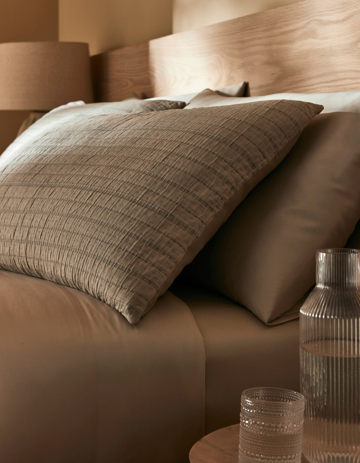 Cozy Earth Baja Matelasse Sham