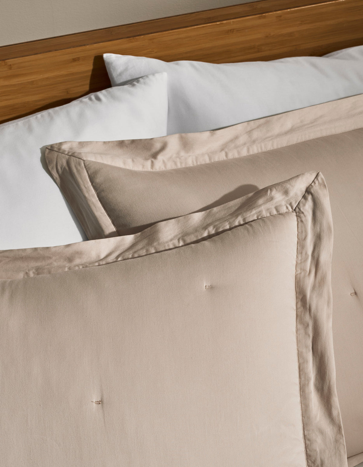 Cozy Earth Soft-Wash Cotton Quilted Shams