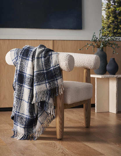 Cozy Earth Alpaca Boucle Throw