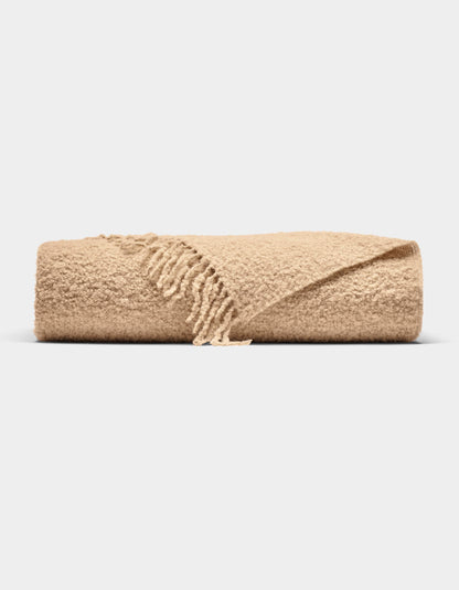 Cozy Earth Alpaca Boucle Throw