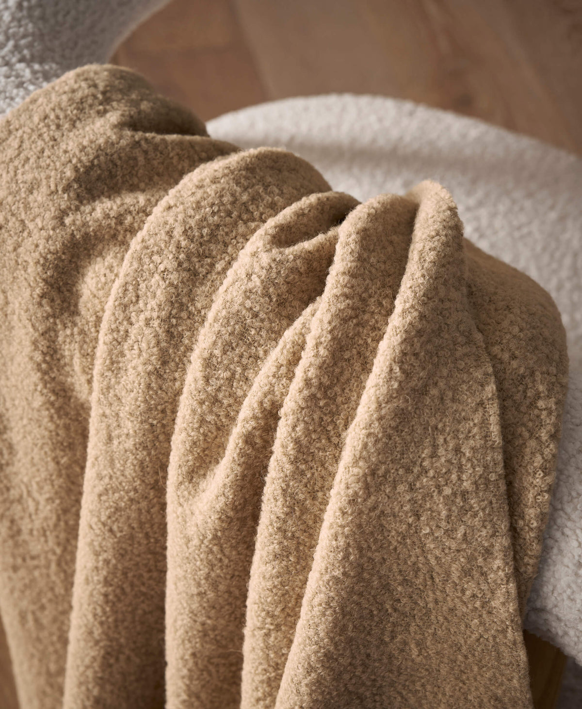 Cozy Earth Alpaca Boucle Throw