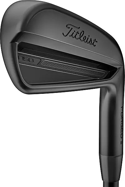 Titleist black forged golf iron club for men, modern sleek design, lifestyle accessory