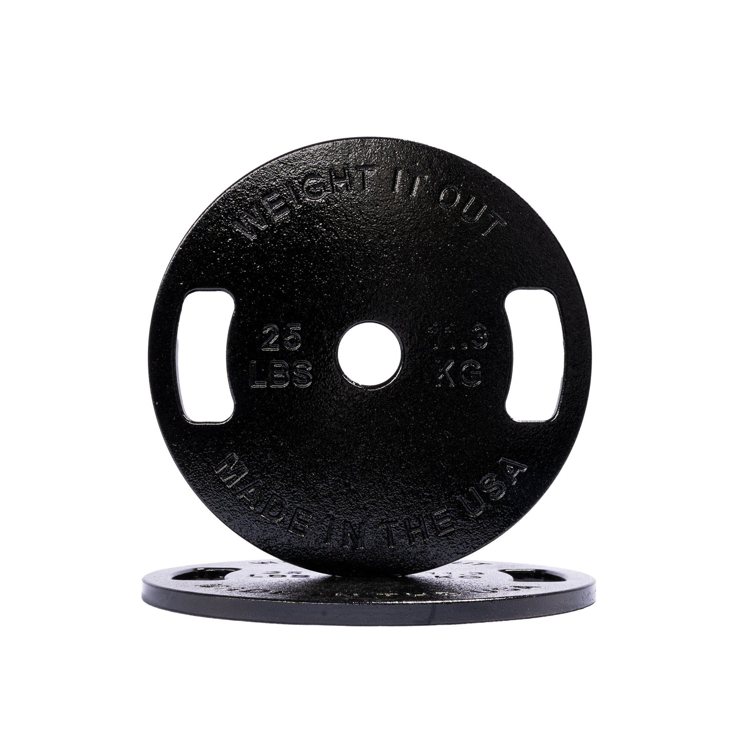 Weight It Out - Cast Iron Machined Weight Plate Pairs