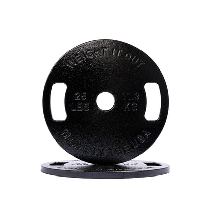 Weight It Out - Cast Iron Machined Weight Plate Pairs