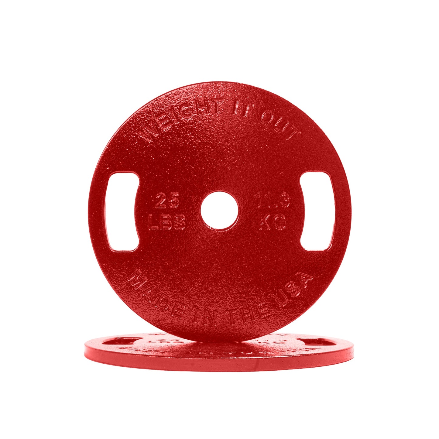 Weight It Out - Cast Iron Machined Weight Plate Pairs