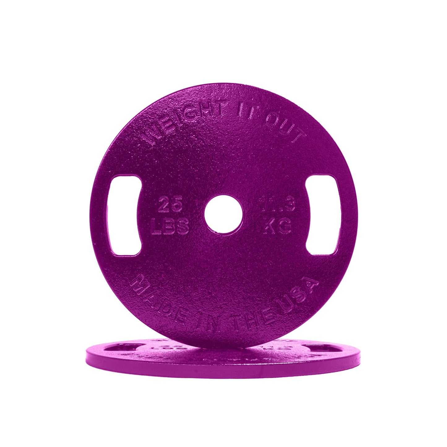 Weight It Out - Cast Iron Machined Weight Plate Pairs