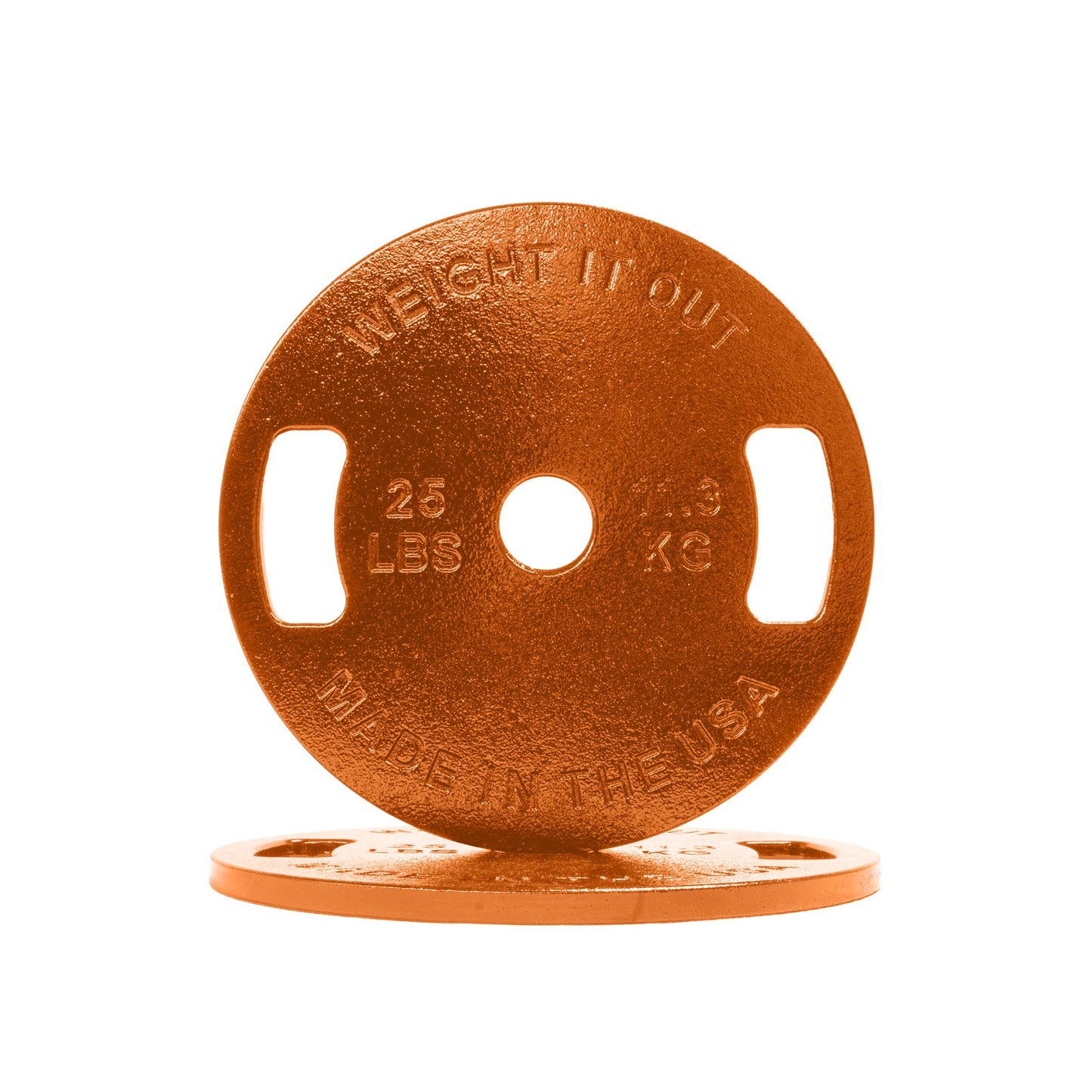 Weight It Out - Cast Iron Machined Weight Plate Pairs