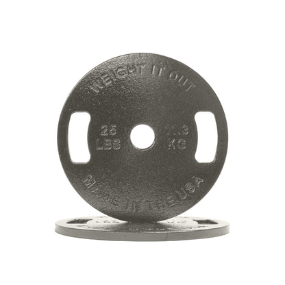 Weight It Out - Cast Iron Machined Weight Plate Pairs