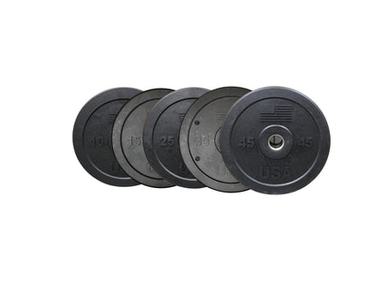 HomeGrown Lifting USA Bumper Plate Set
