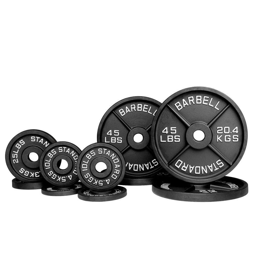 Barbell Standard - Olympic Weight Plate Sets - Mann