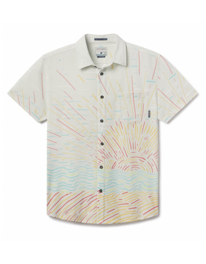 Baja Llama Sunburst Cream - Vagabond Button Up