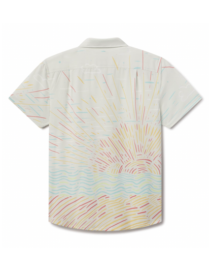 Baja Llama Sunburst Cream - Vagabond Button Up