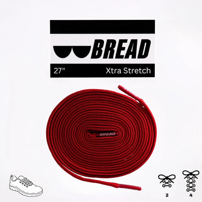 BREAD Laces 'Bold Red'