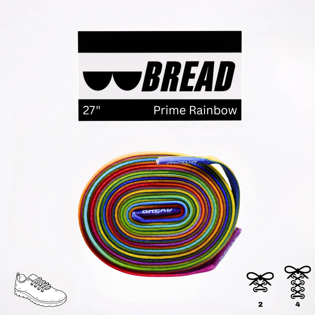 BREAD Laces 'Prime Rainbow'