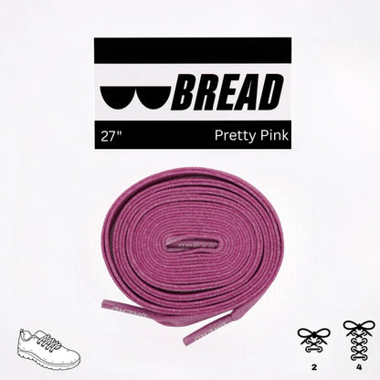 BREAD Laces 'Pretty Pink'