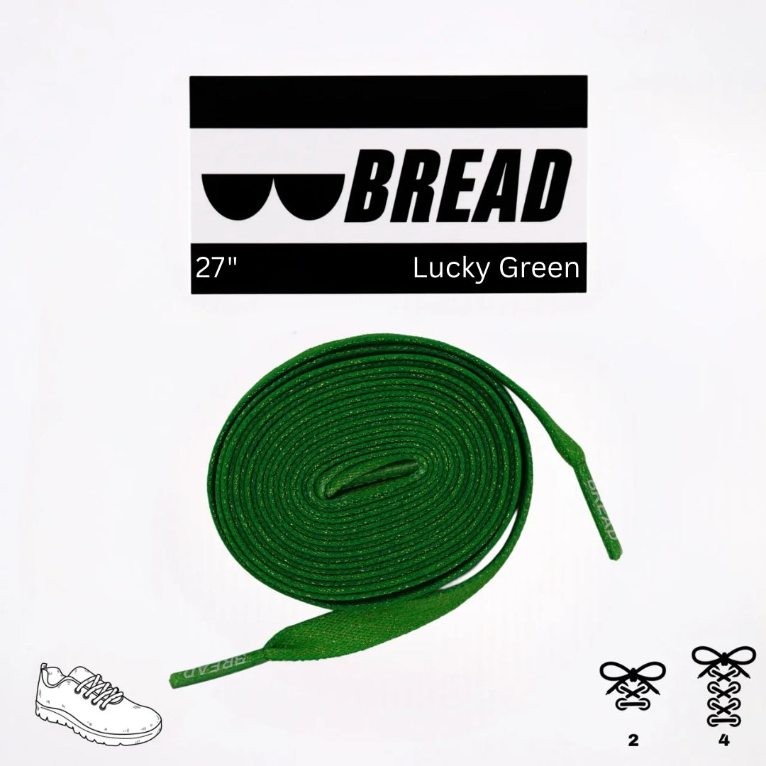 BREAD Laces 'Lucky Green'