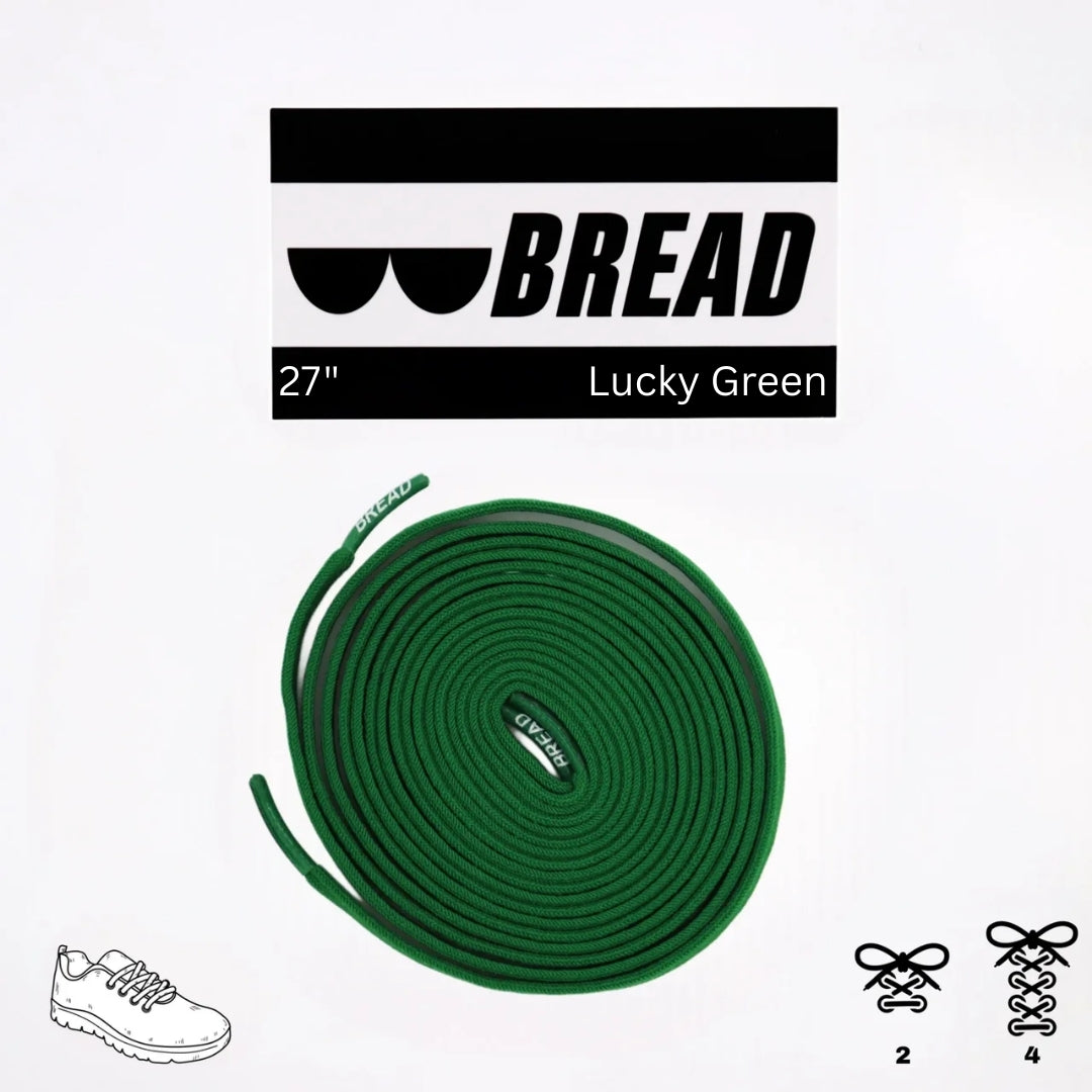 BREAD Laces 'Lucky Green'
