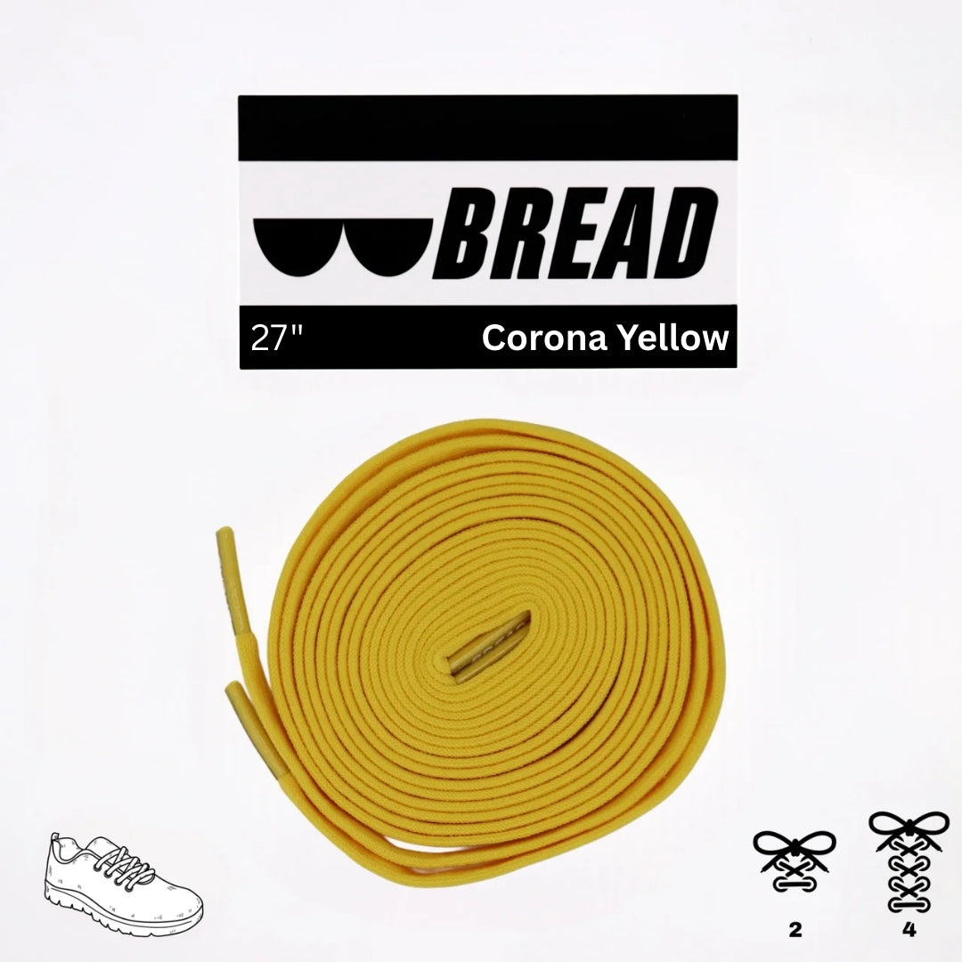 BREAD Laces 'Corona Yellow'