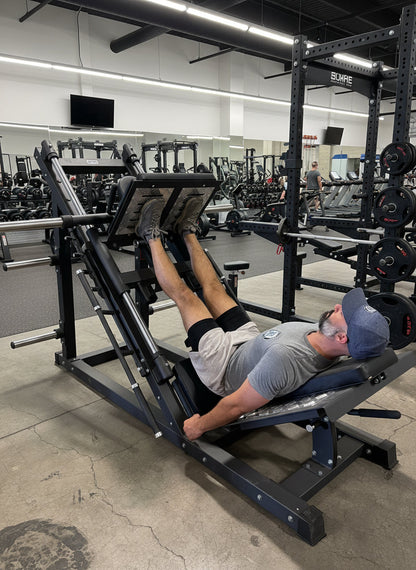 SFE Plate Loaded 45° Leg Press & Hack Squat Machine
