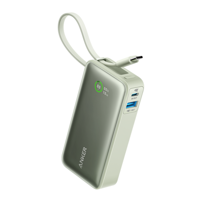 Anker Nano Power Bank (30W, Built-In USB-C Cable) - Mann