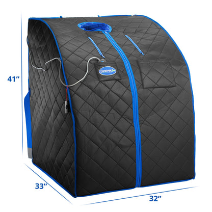 iReliev Large Portable Infrared Sauna with Ultra Low EMF for Home Relaxation