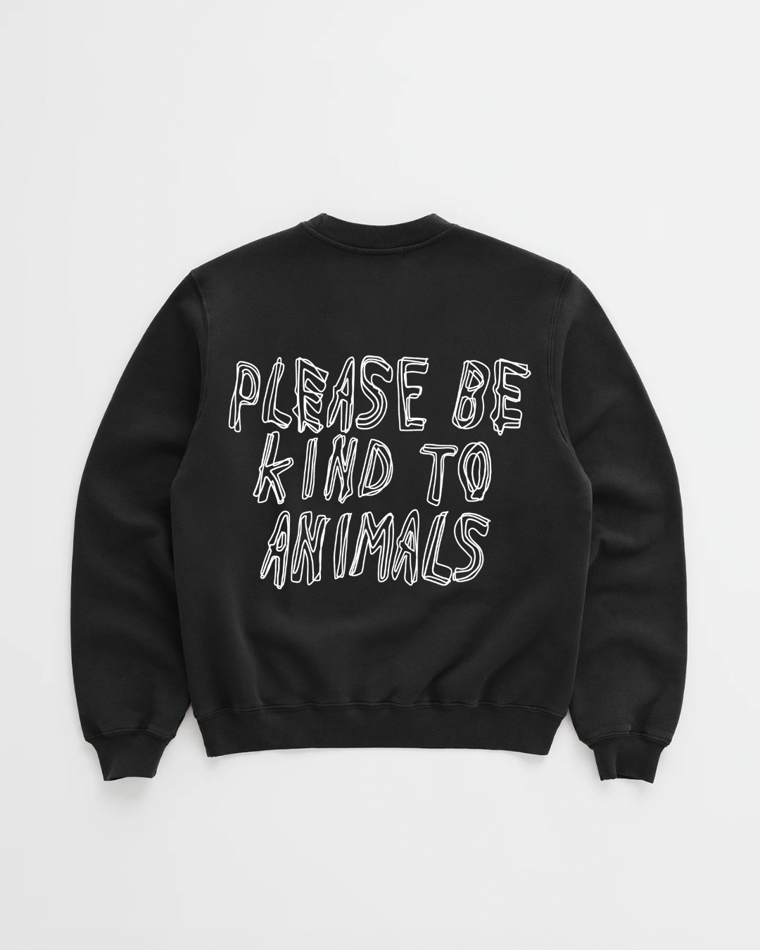 DETH Please Be Kind To Animals Crewneck