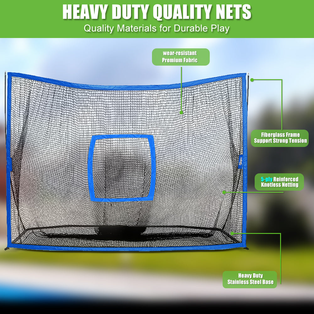 Yunic Golf Practice Net - Surface Wall (10ft x 7ft) - Mann