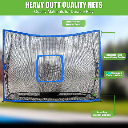 Yunic Golf Practice Net - Surface Wall (10ft x 7ft) - Mann