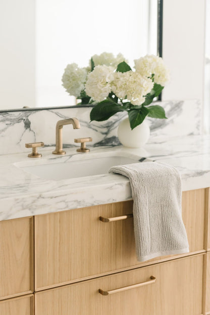 Cozy Earth Ribbed Terry Bath Towel Set