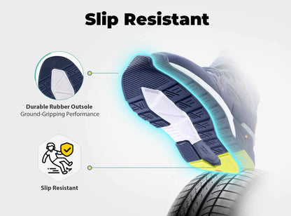 FitVille Men's High - top Rebound Core Walking Shoes V4 - 6