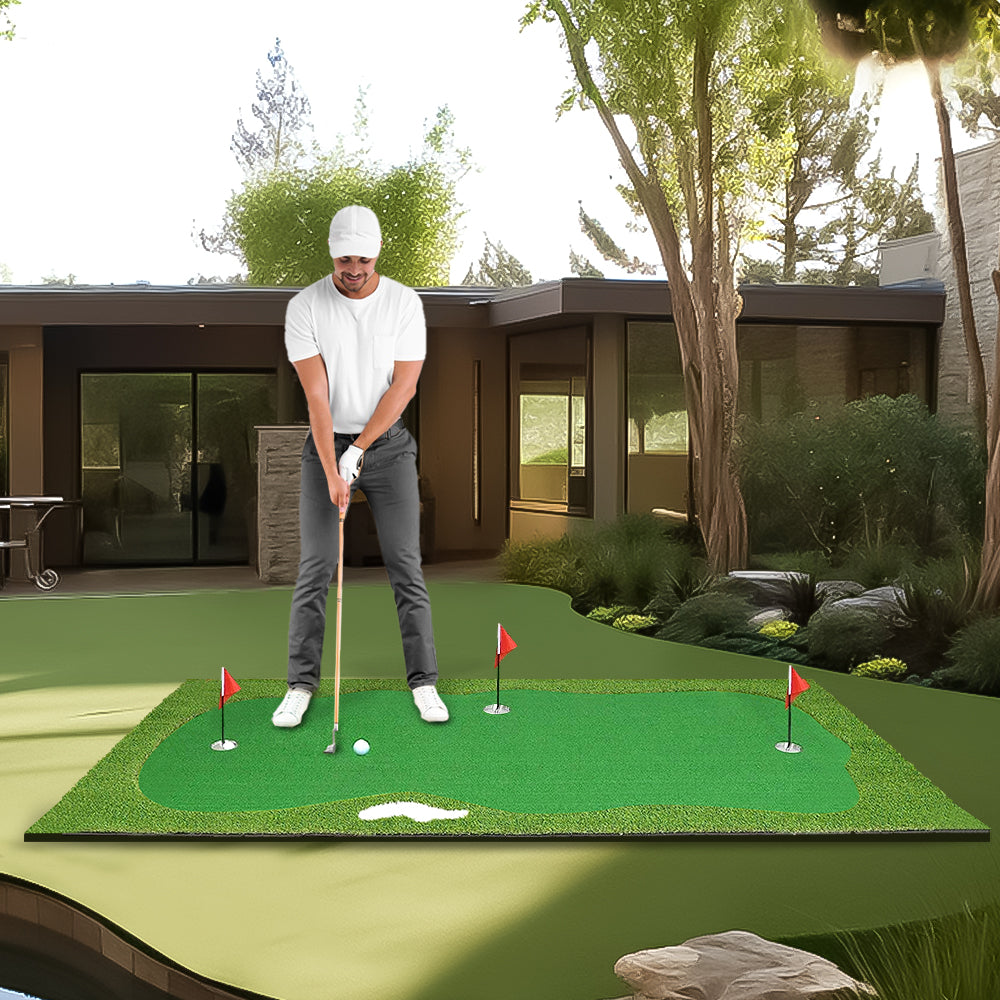 Yunic Golf Putting Green (5ft x 10ft) - Mann
